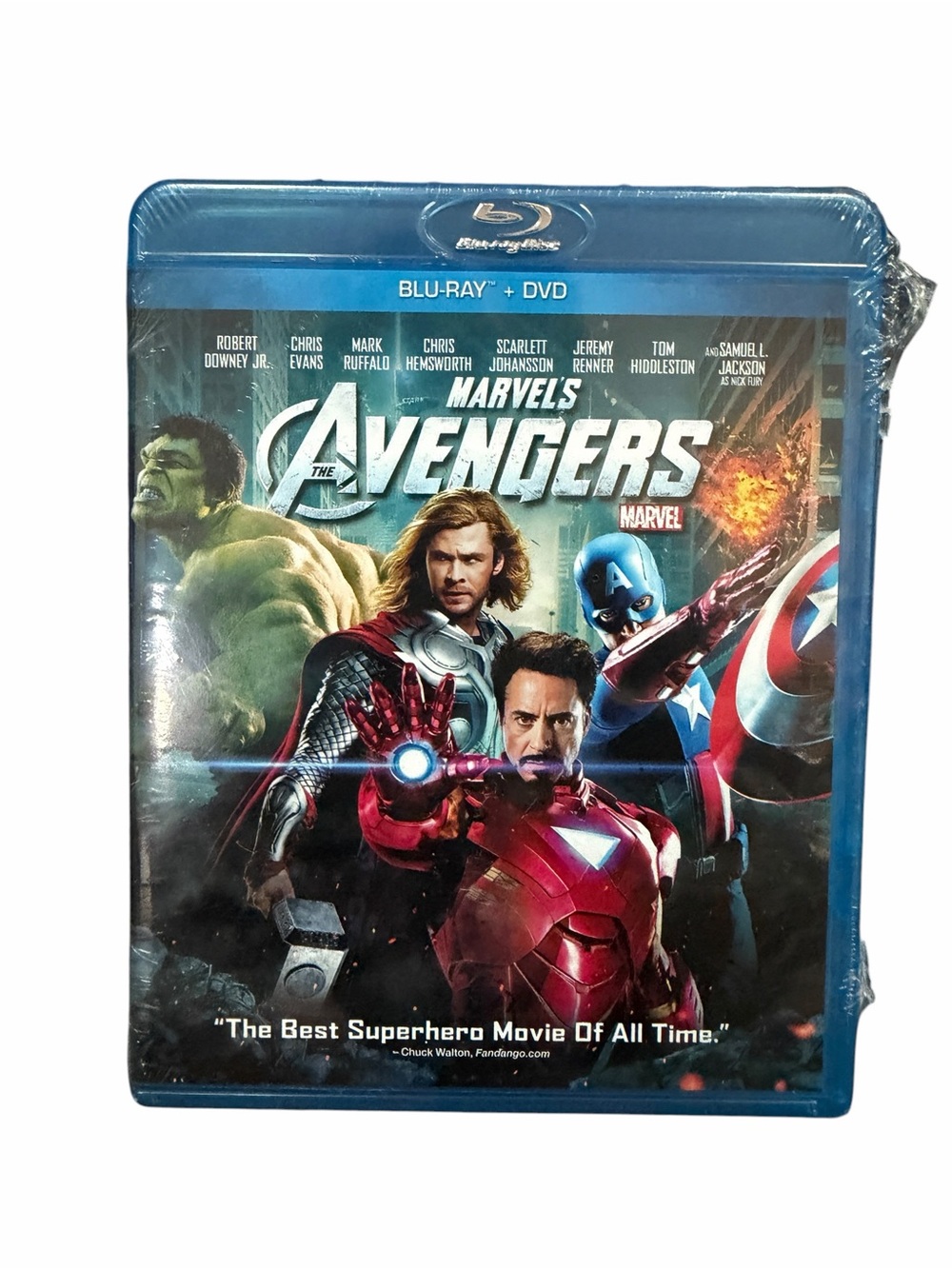 Marvel Blu-ray/DVD Combo Pack — Blue